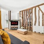 Quartier Musée du Louvre 6 - Studio Apartment with Netflix